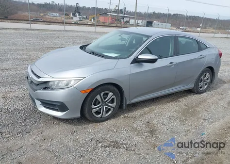 2017 Honda Civic Lx from USA, damaged, VIN 19XFC2F56HE040828